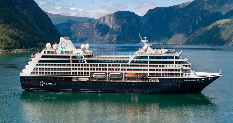 Azamara Onward at Sea